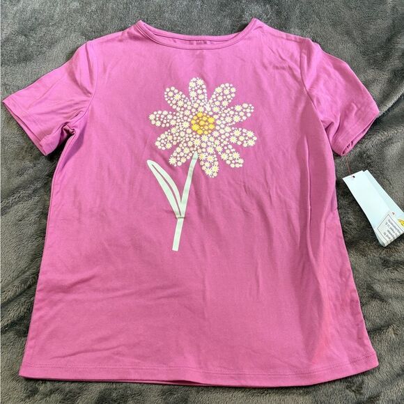 Nwt size 14 cat & Jack flower pajama shirt - Picture 1 of 2